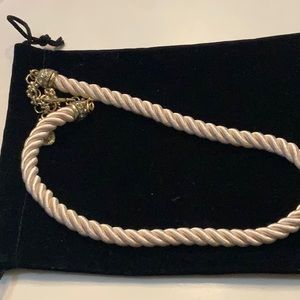 Heidi daus cord necklace